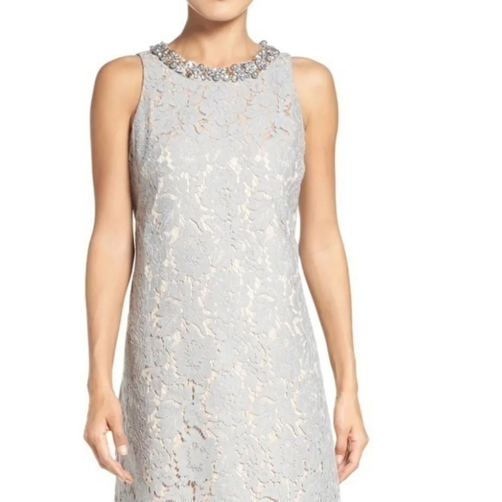 Eliza J embellished a line dress